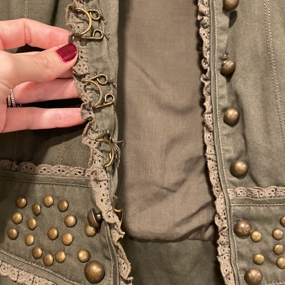 Army green tailored jacket - Picture 3 of 7